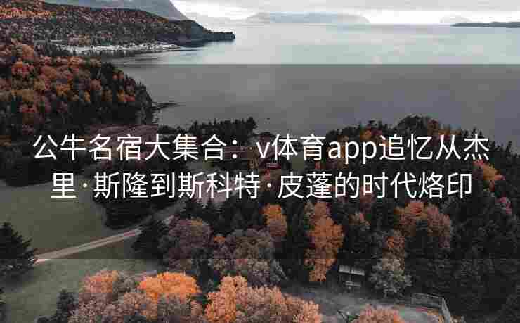 公牛名宿大集合：v体育app追忆从杰里·斯隆到斯科特·皮蓬的时代烙印